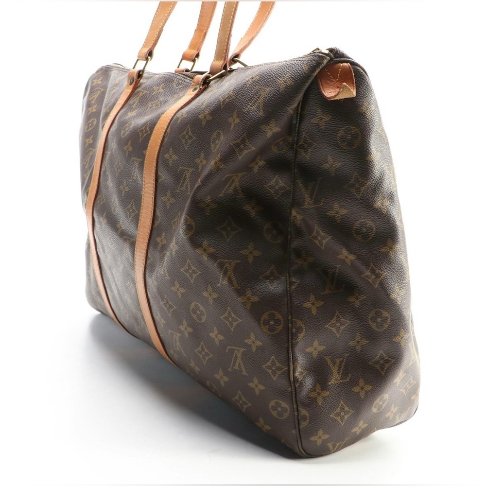 Louis Vuitton Sac Souple in Monogram Canvas and Leather - Picture 3 of 10